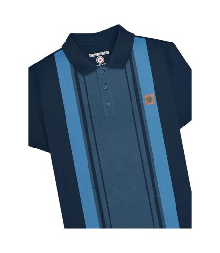 Polo Ss25 Homme Bleu Marine Bleu Sombre Lambretta