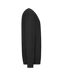 Mens Lightweight Set-in Sweatshirt Black Fruit Of The Loom-3