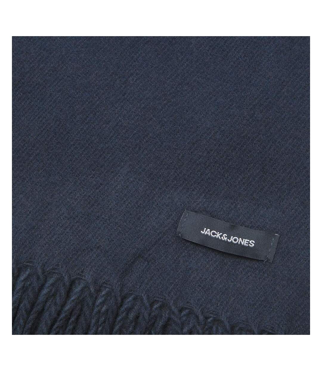 Echarpe marine homme jack & jones solid-2