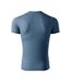 T-shirt Motif/style Uni Paint Adulte Bleu Malfini-2