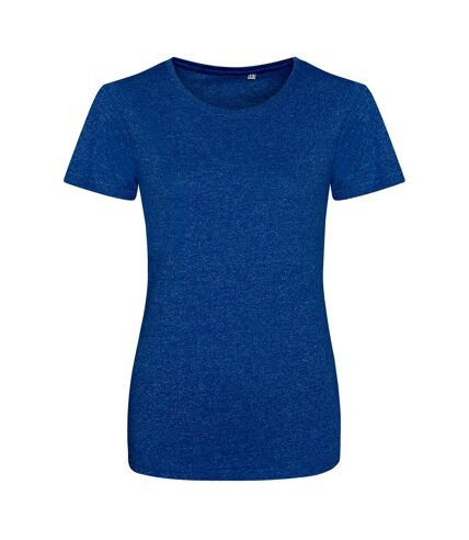 AWDis Womens/Ladies Girlie Space Blend T Shirt (Space Royal Blue/White) - UTPC2898