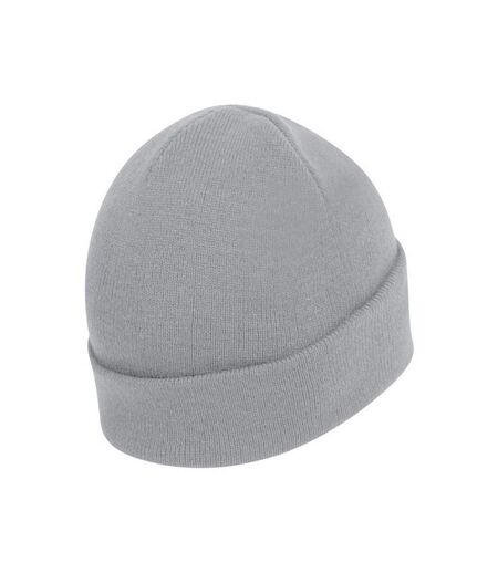 Absolute Apparel - Bonnet tricoté avec revers - Mixte (Gris perle) - UTAB159