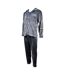 Pyjama Homme POLAIRE ECO 9502 GRIS-2