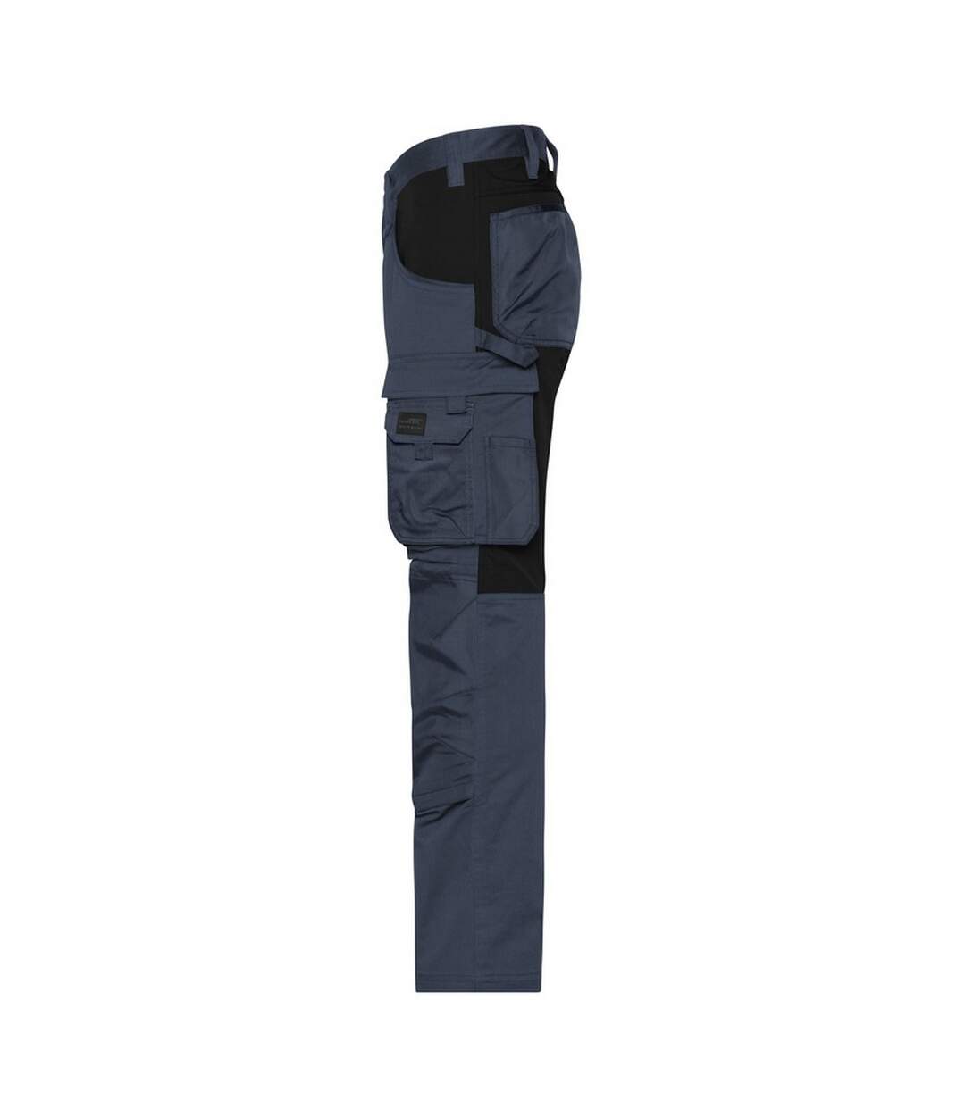 Pantalon De Travail Homme Carbone Noir James And Nicholson-3