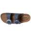 Isotoner Sandales femme semelle intérieure cuir patch talon confort everywear-3