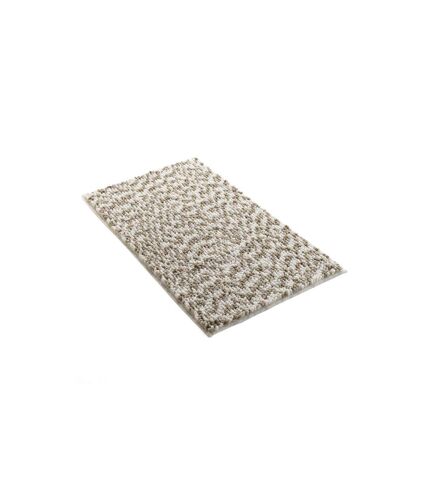 Tapis de Bain Friza 45x75cm Blanc & Marron