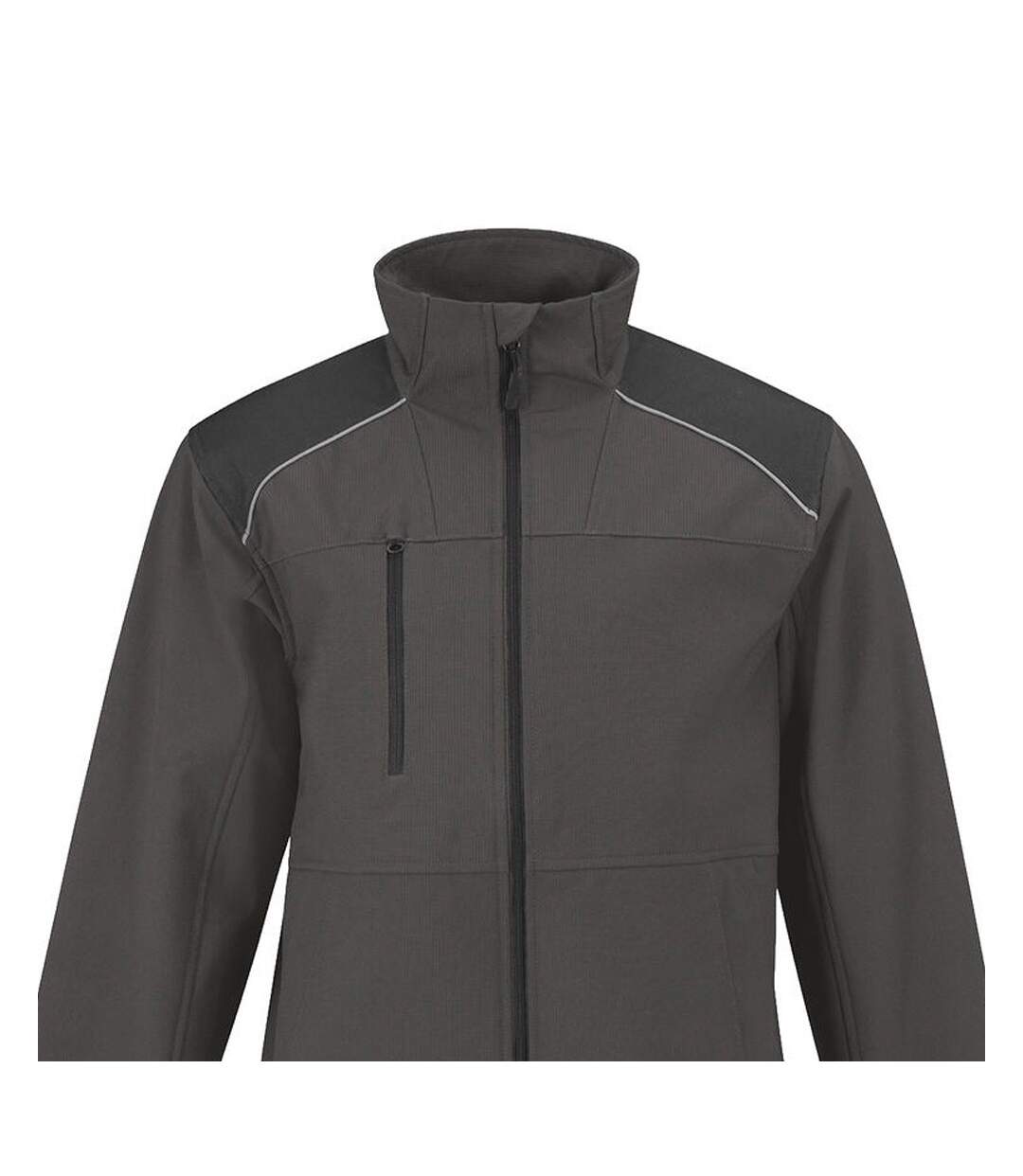 Veste Softshell Shield Pro Homme Gris Foncé B&C-2