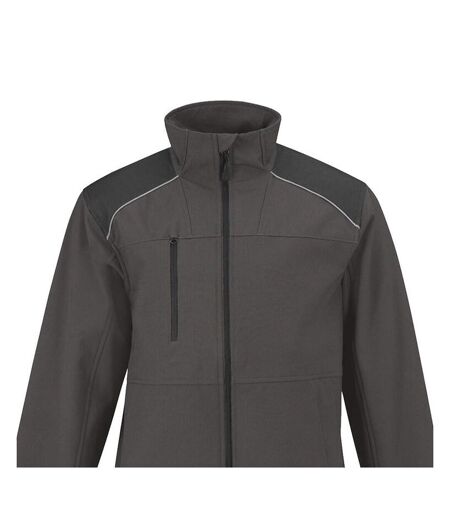 Veste Softshell Shield Pro Homme Gris Foncé B&C