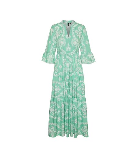 Robe verte femme vero moda zera
