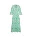 Robe verte femme vero moda zera-2