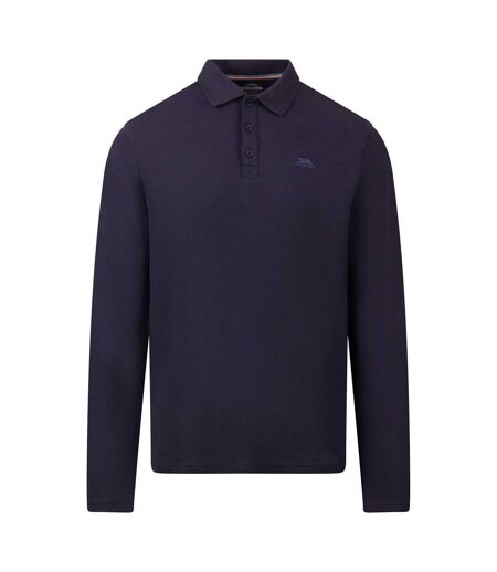 Polo Manches Longues Leblanc Homme Bleu Marine Trespass