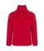 Roly Mens Artic Full Zip Fleece Jacket (Red) - UTPF4227