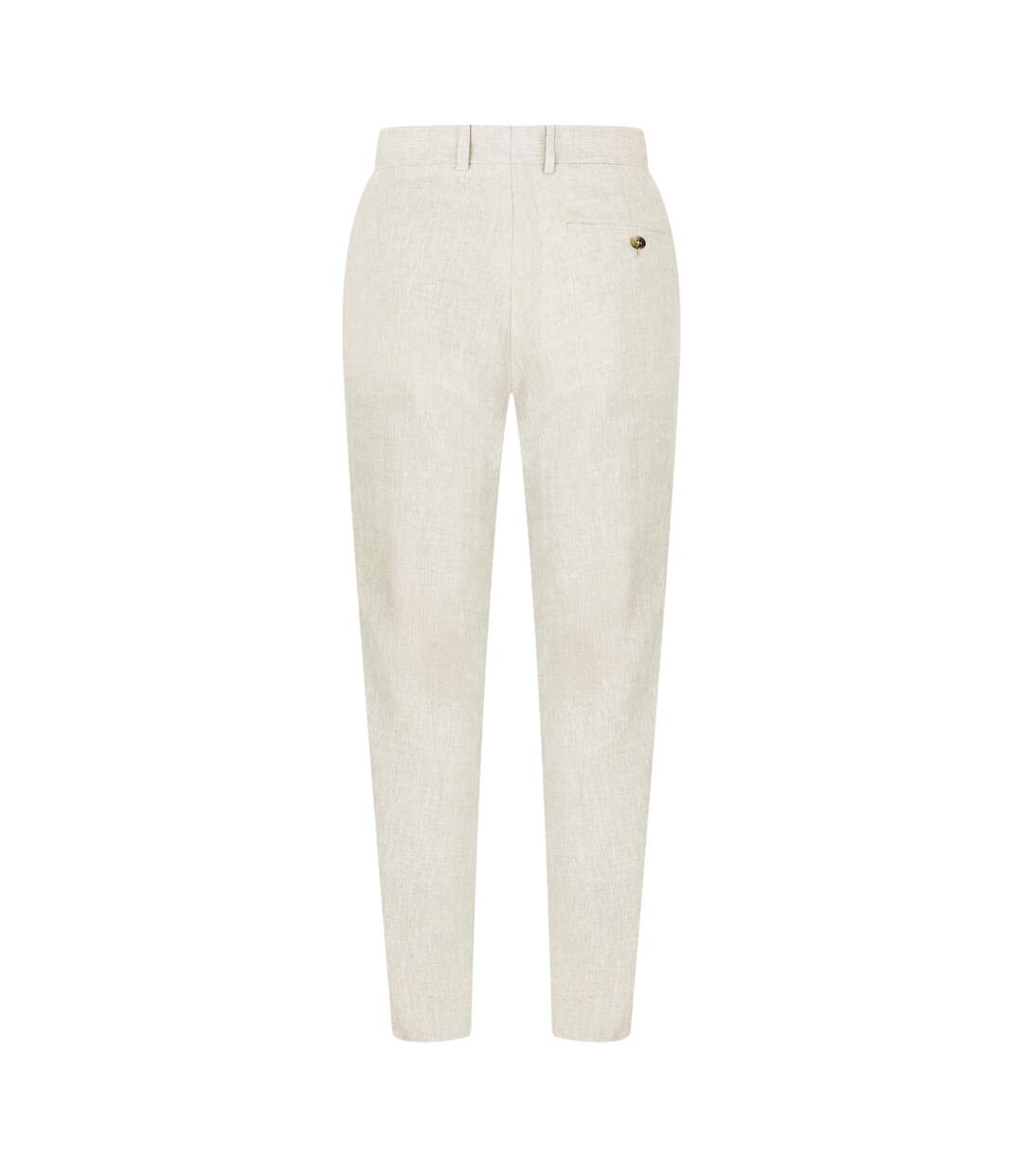 Pantalon Été Homme Blanc Cassé Without Prejudice-3