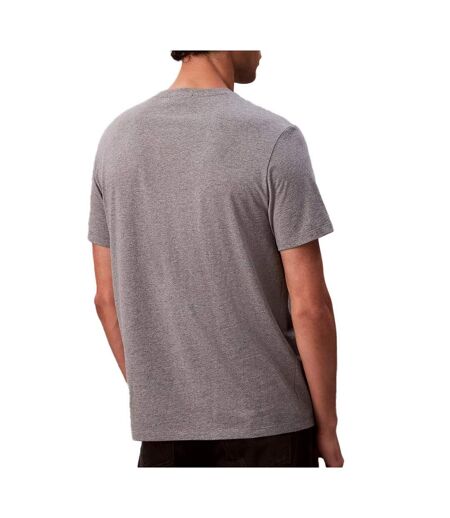 T-Shirt gris homme calvin klein jeans badge 30s