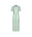 Robe Beige/Vert Femme Vero Moda Joy - L