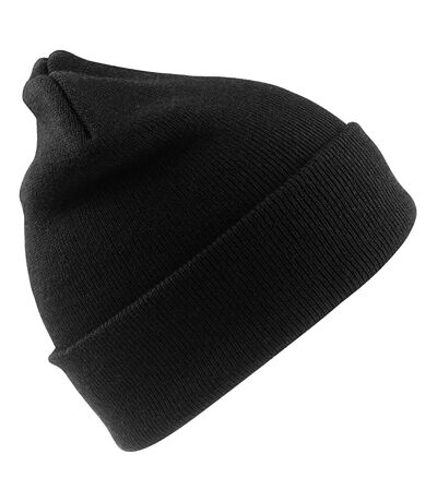 Result Woolly Thermal Ski/Winter Hat with 3M Thinsulate Insulation (Black) - UTBC970