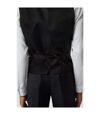 Burton Mens Plain Wool Slim Vest (Charcoal)