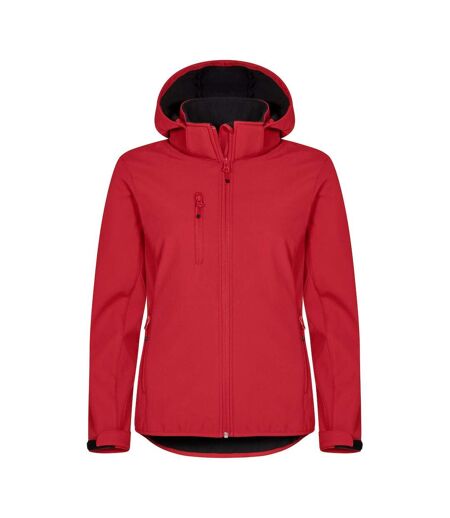Veste Softshell Classic Femme Rouge Clique