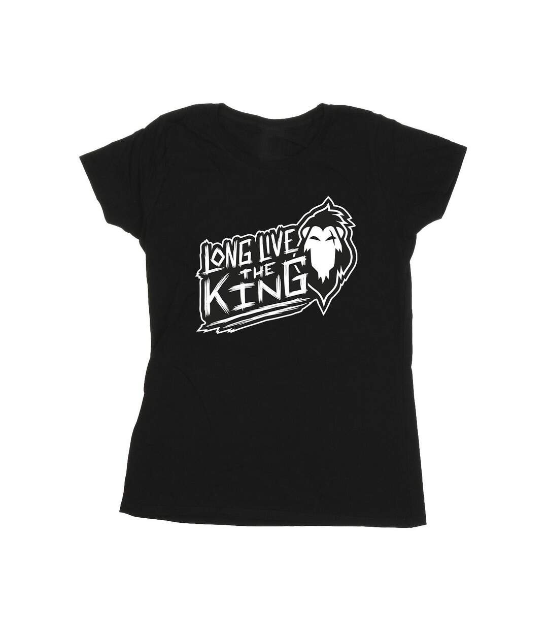 Disney T-shirt en coton Le Roi Lion Le Roi Femmes/Dames (Noir) - UTBI25305-1