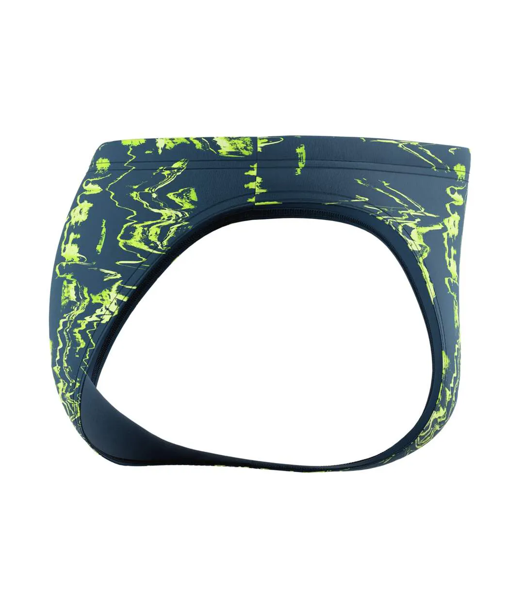 Mens Bold Pattern Briefs Navy Speedo-3