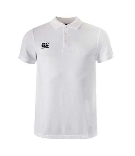 Canterbury Mens Waimak Polo Shirt (White) - UTCS118