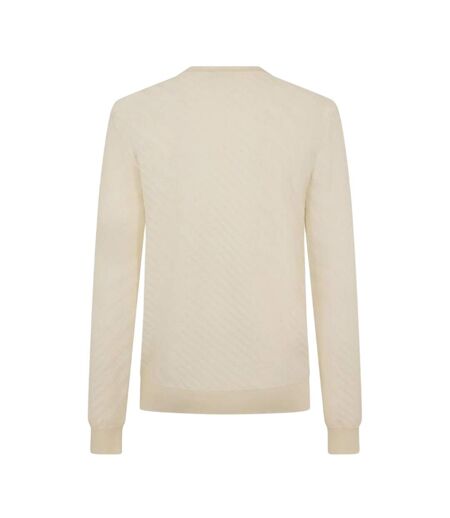 Mens Knitted Regular Top White Boss