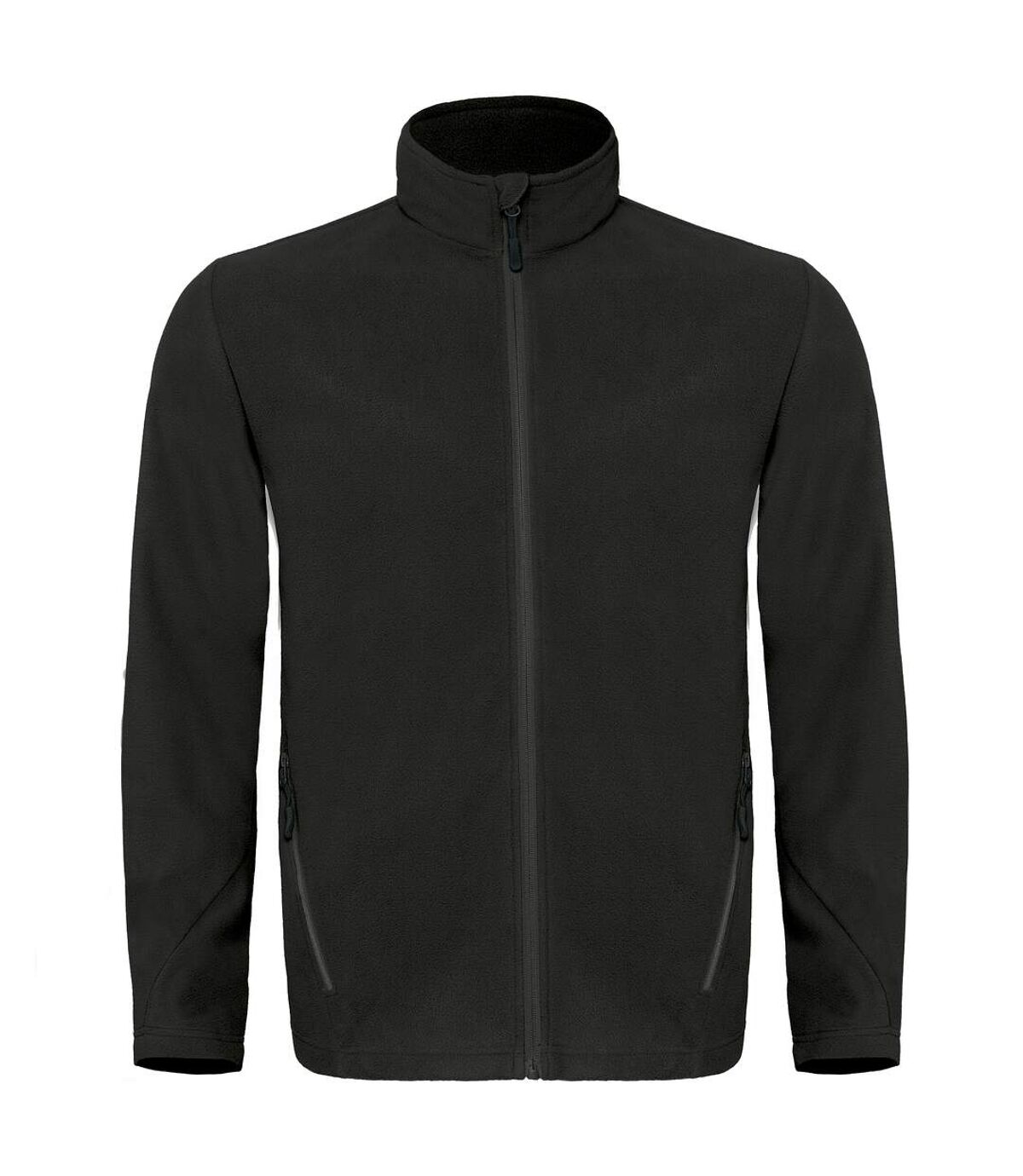 B&C Mens Coolstar Ultra Light Full Zip Fleece Top (Black) - UTRW3033