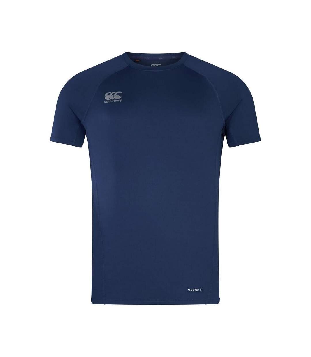 Mens Small Logo Lightweight T-shirt Navy Canterbury-2