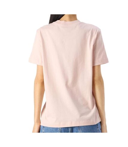 T-shirt Rose Femme Calvin Klein Jeans Embroidered - L