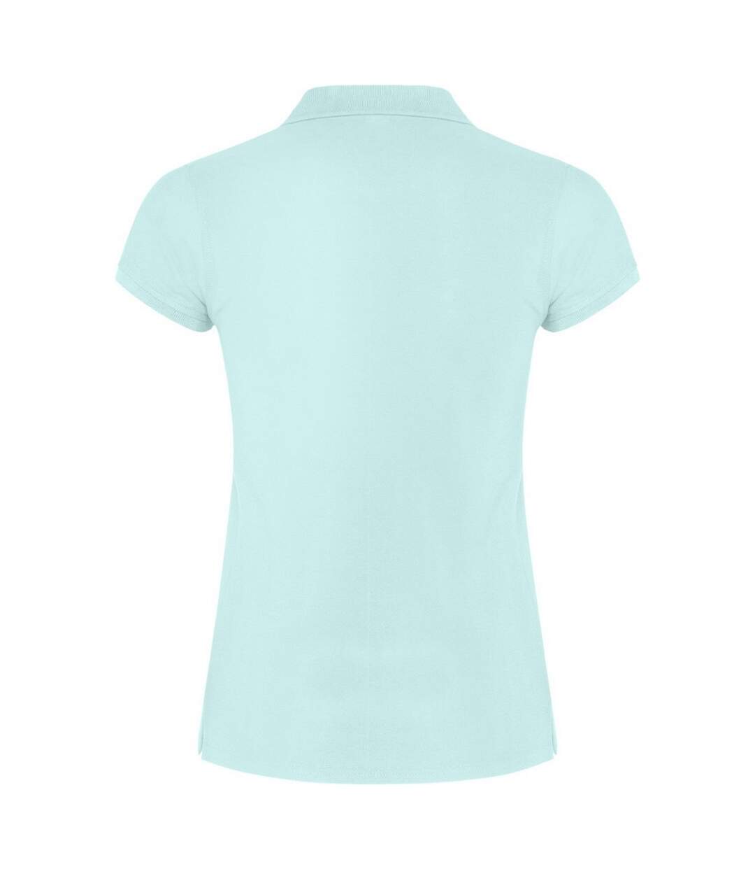 Womens/ladies star polo shirt mint Roly