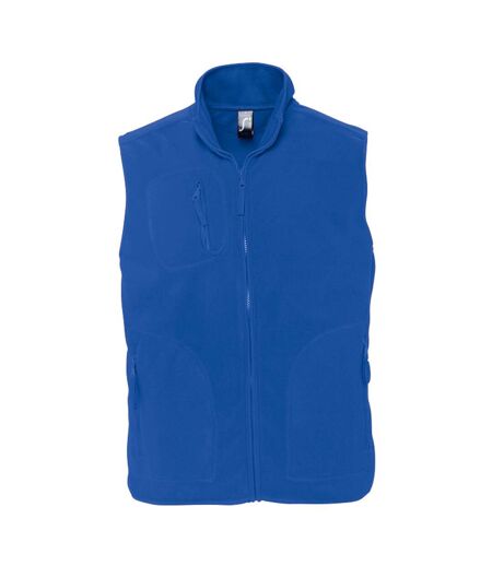 SOLS Norway Unisex Anti-Pill Fleece Bodywarmer / Gilet Vest (Royal Blue)