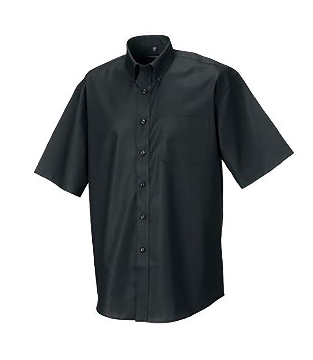 Chemise Manches Courtes Homme Noir Russell-4