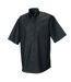 Chemise Manches Courtes Homme Noir Russell-4
