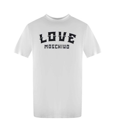 T-shirt Motif/style Vif Homme Blanc Love Moschino