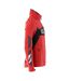 Mens Accelerate Soft Shell Jacket Traffic Red Black Mascot-3