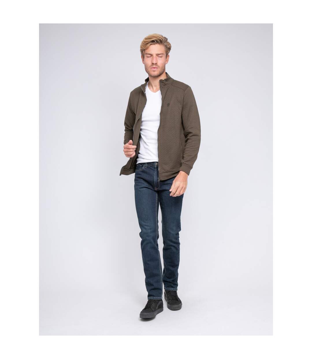 Gilet zippé col montant WARVIN