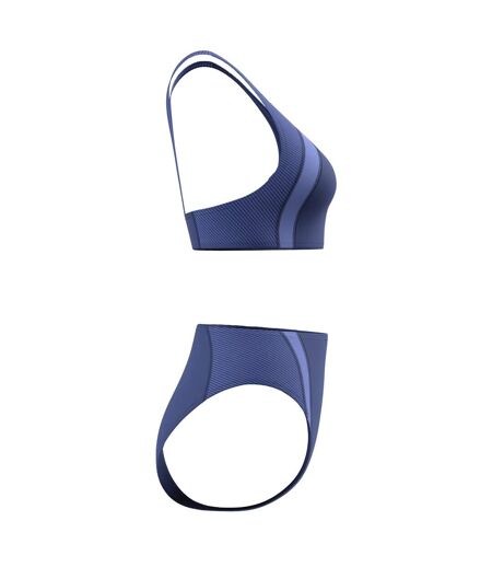 Womens/ladies Quantum Splice Bikini Set Blue Speedo