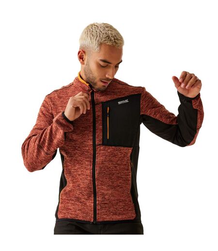 Veste Polaire Baslinn Homme Ocre Rouge Noir Regatta