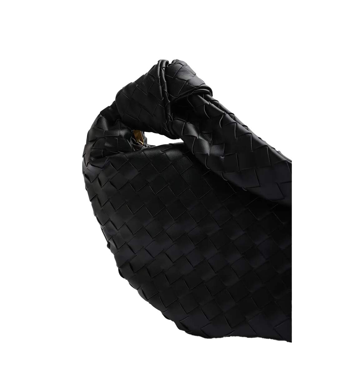 Womens/ladies Knotted Shoulder Bag One Size Black Where's That From-4