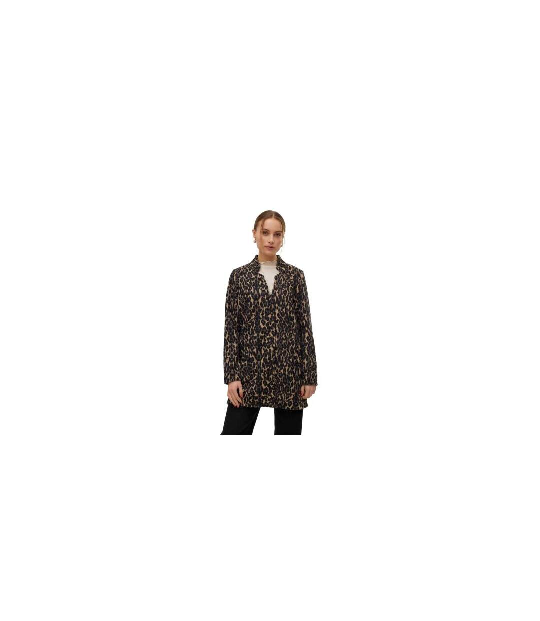 Veste Motif/style Imprimé Léopard Katrine Femme Marron Vero Moda-1