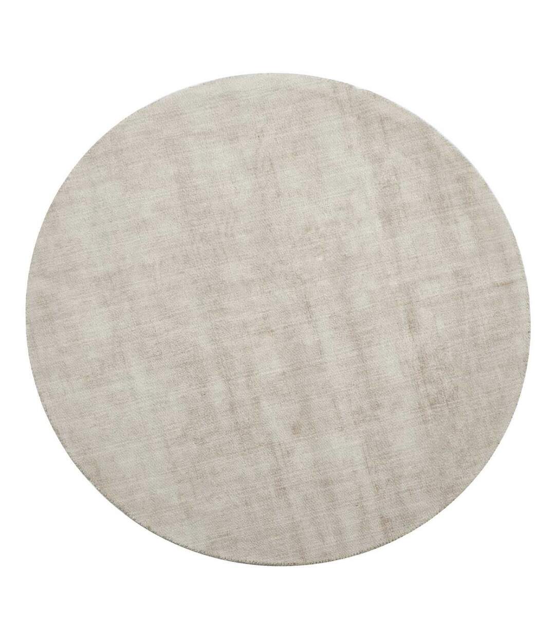 Tapis Déco Rond Fabian 150cm Beige-1