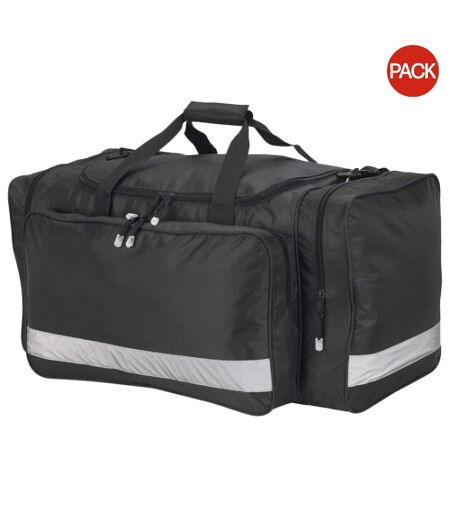 Lot De 2  Glasgow Jumbo Kit Sac De Voyage 75 Litres Taille Unique Noir Shugon