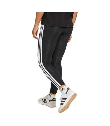 Legging Motif/style 3 Rayures Essentials Femme Noir Adidas