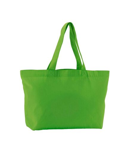 Earthaware Twill Organic Tote Bag One Size Apple Green Westford Mill