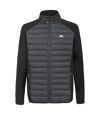 Trespass Mens Saunter Full Zip Fleece Jacket (Black)