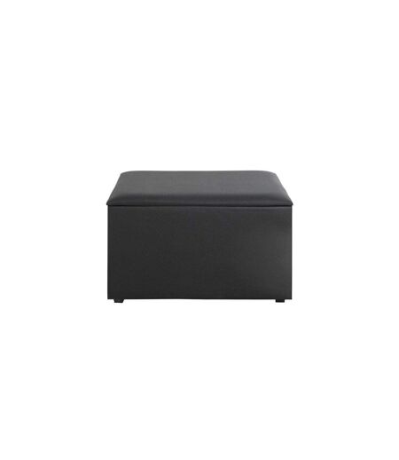 Coffre de Rangement Design Soldi 65cm Noir