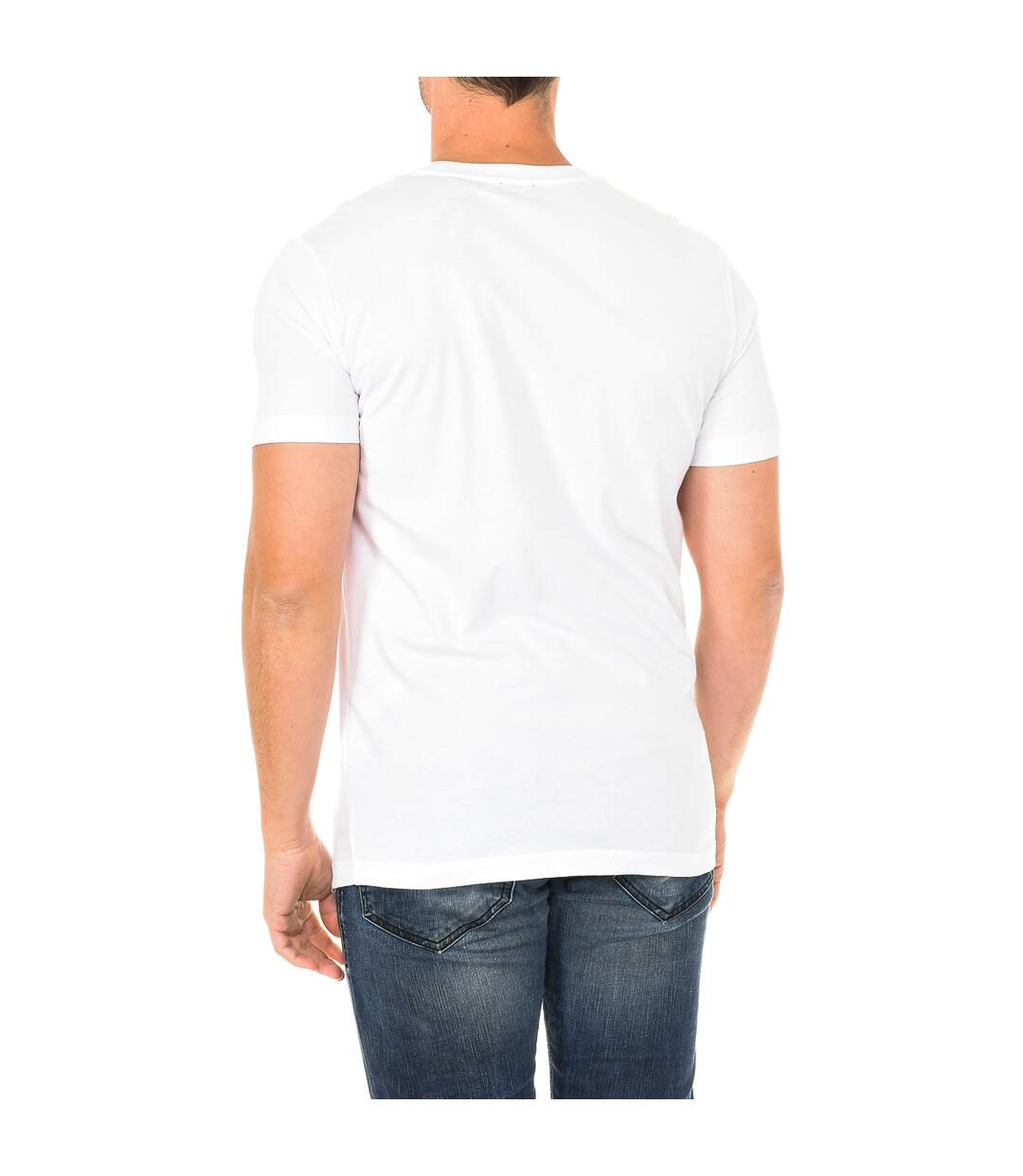 Men's short-sleeved round neck t-shirt 00CG46-0DARX-3