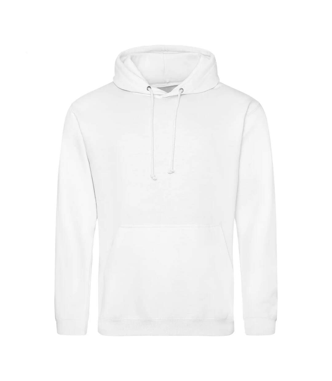 Sweat À Capuche College Adulte Blanc Awdis-1