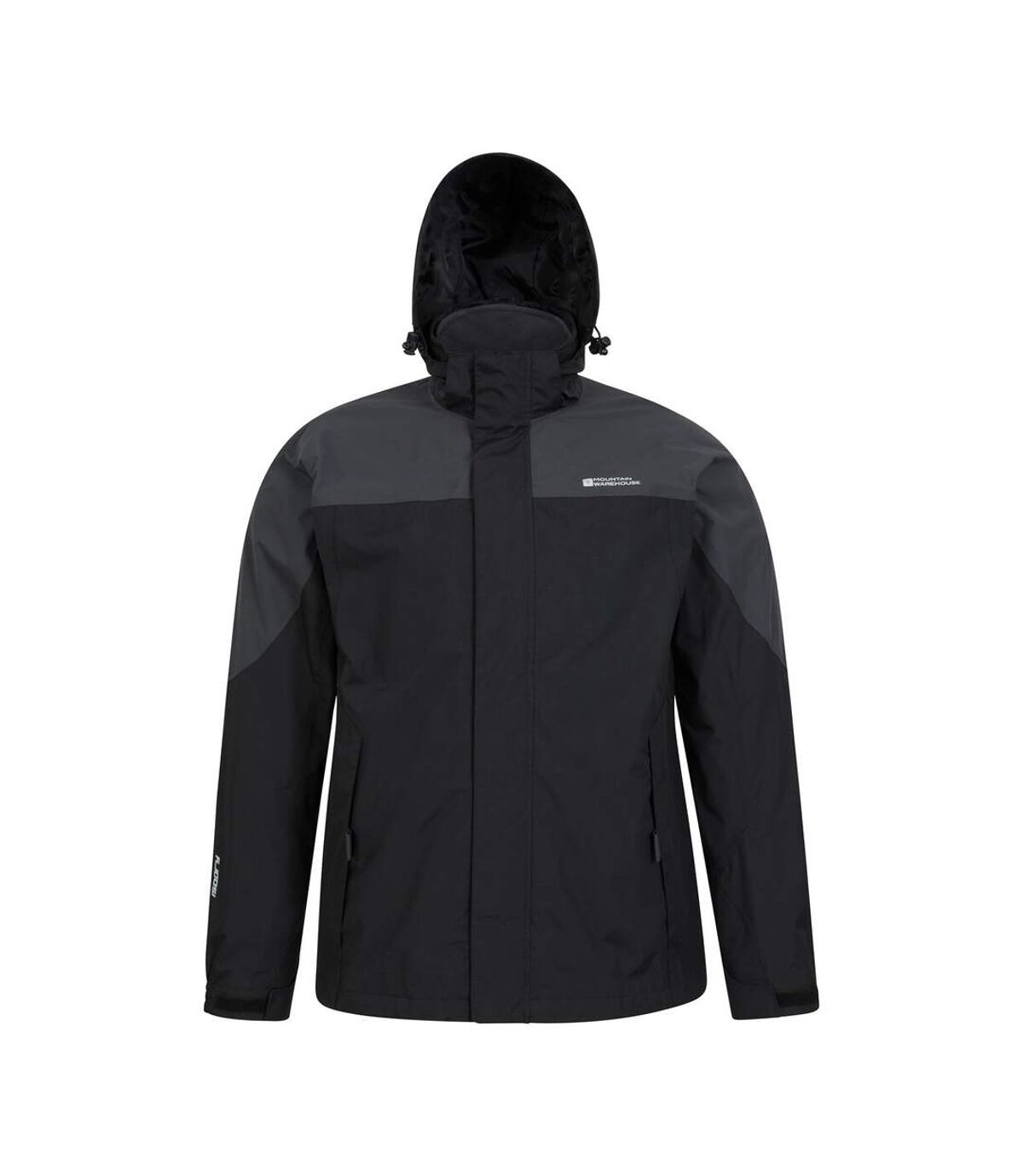 Mountain Warehouse Mens Storm III 3 in 1 Waterproof Jacket (Gray)
