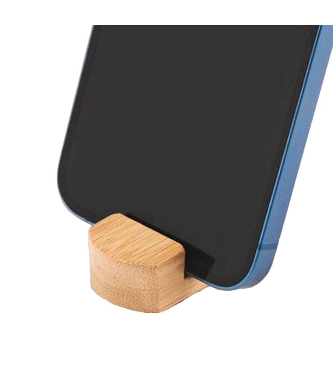 Support pour téléphone portable poy 1,9 cm x 7 cm x 2,5 cm bois MidOcean-3